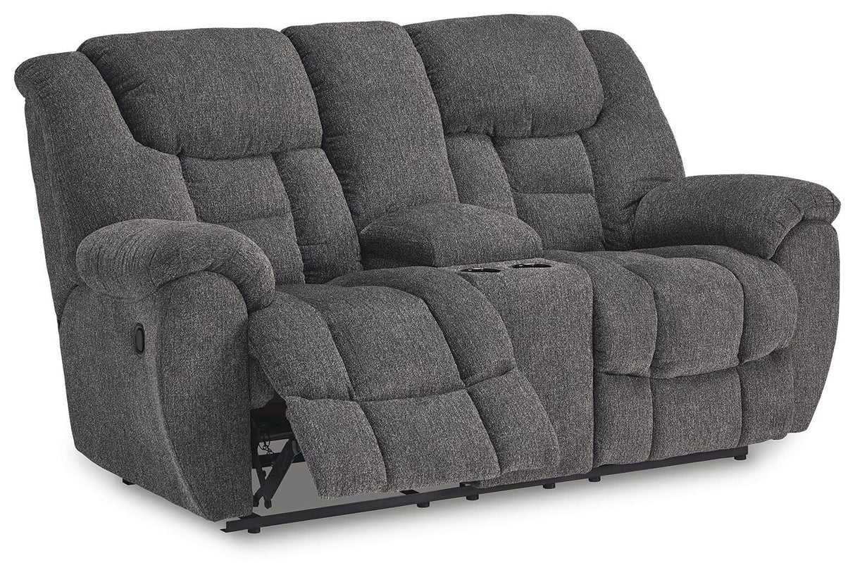 Foreside Reclining Sofa and Loveseat - 38104U1