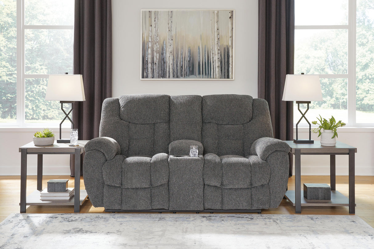 Foreside Reclining Sofa and Loveseat - 38104U1