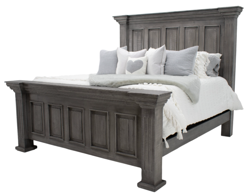Chalet Terra Queen Panel Bed - 3721QHPT+3721QFPT+3721QRT