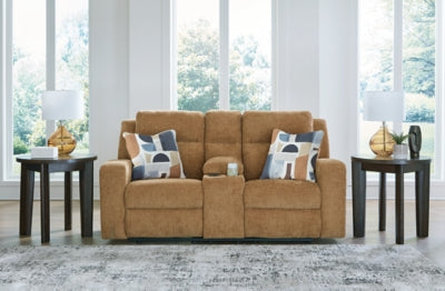Kanlow Reclining Loveseat with Console - 3860594