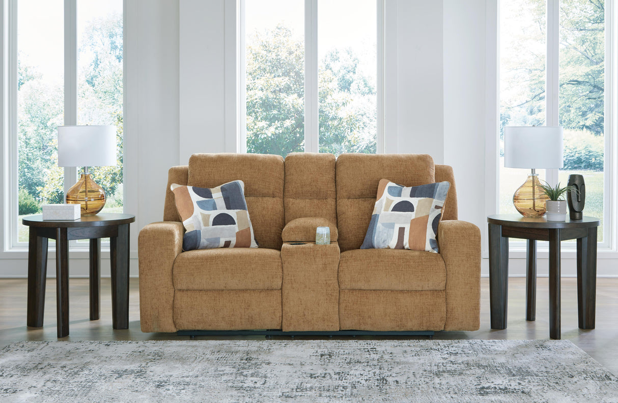 Kanlow Reclining Loveseat with Console - 3860594