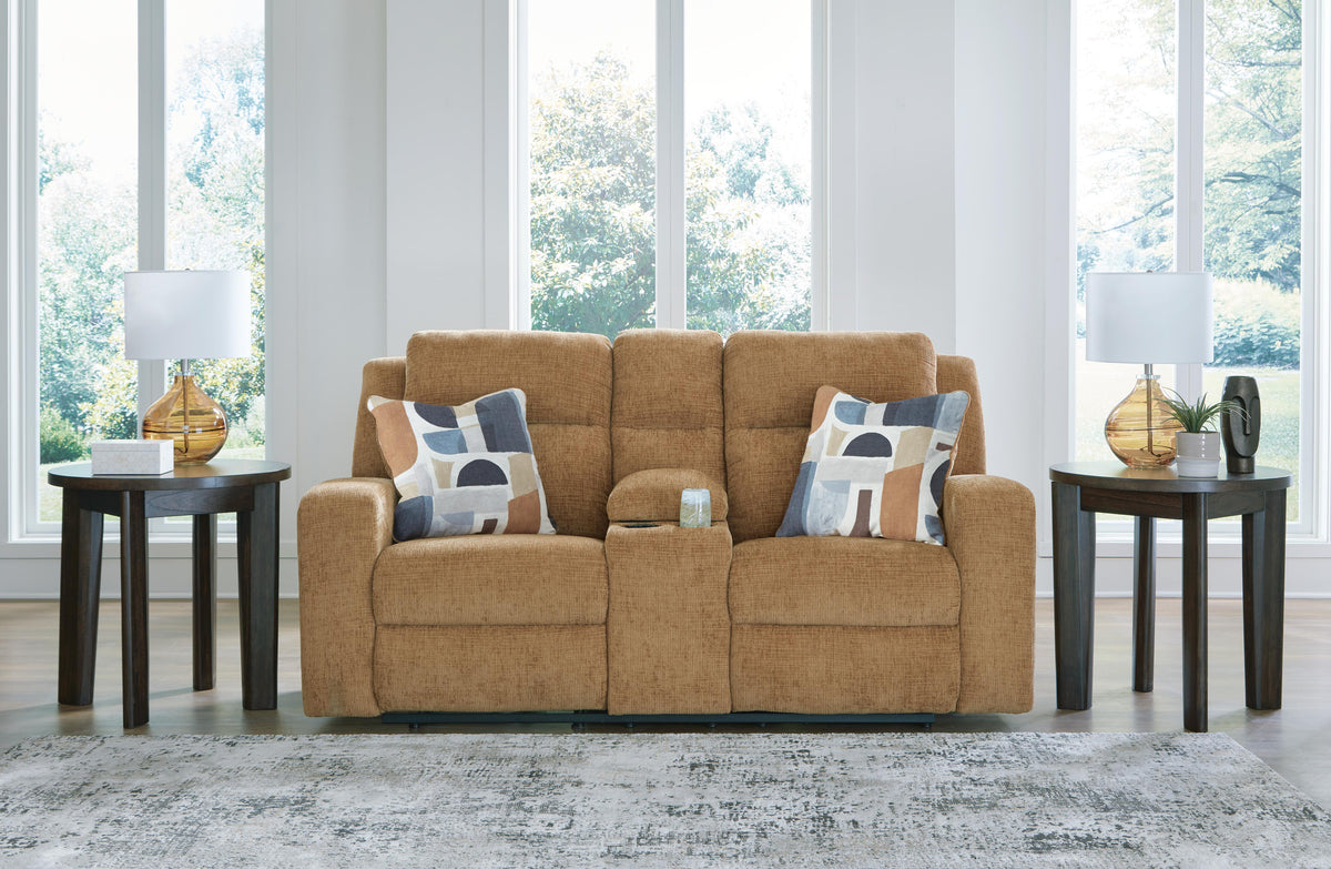 Kanlow Reclining Loveseat with Console - 3860594