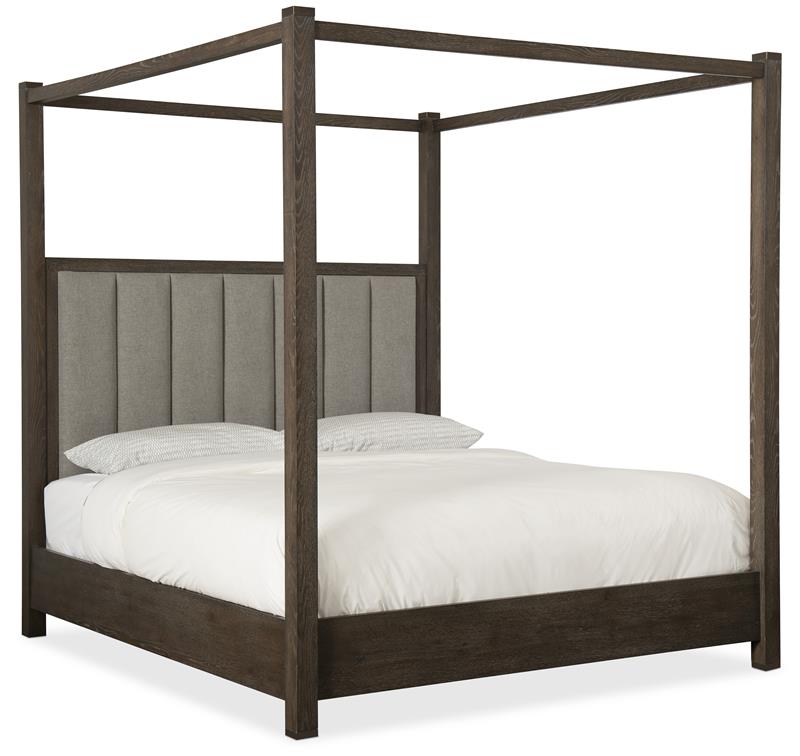 Miramar Aventura Jackson King Poster Bed w-Tall Posts & Canopy - 6202-90666-TALL