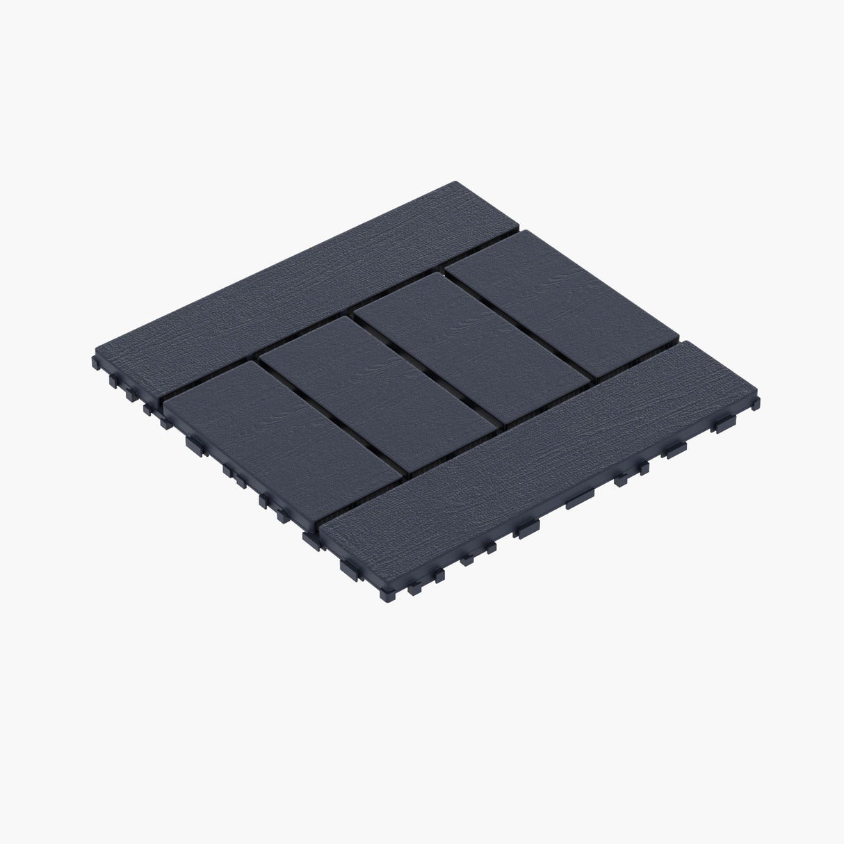 H Style Diy Module Interlocking Patio Deck Tiles