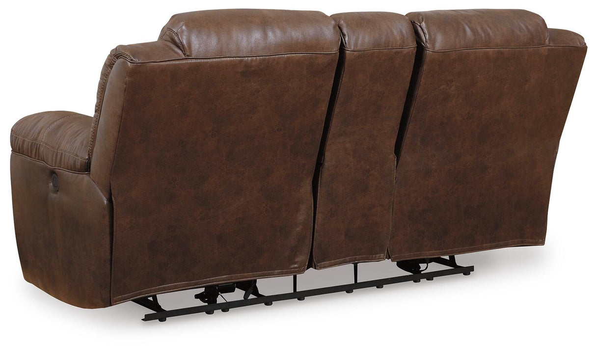 Stoneland Reclining Loveseat with Console - 3990494
