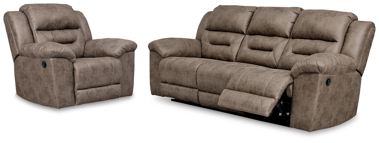 Stoneland Reclining Sofa and Recliner - 39905U9
