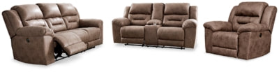 Stoneland Power Reclining Sofa, Loveseat and Recliner - 39905U5