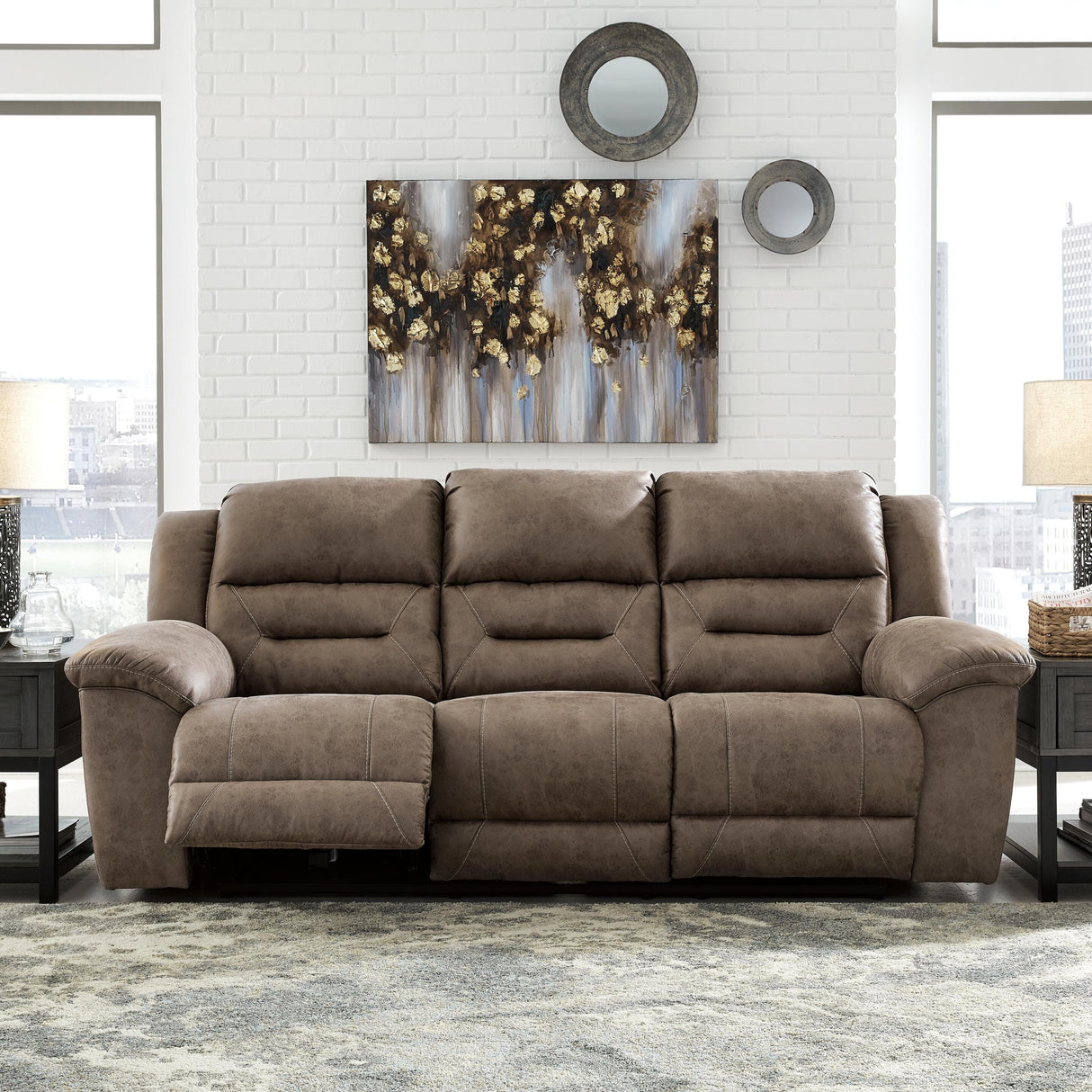 Stoneland Reclining Sofa - 3990588