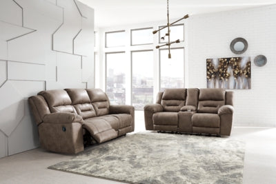 Stoneland Reclining Sofa and Loveseat - 39905U1