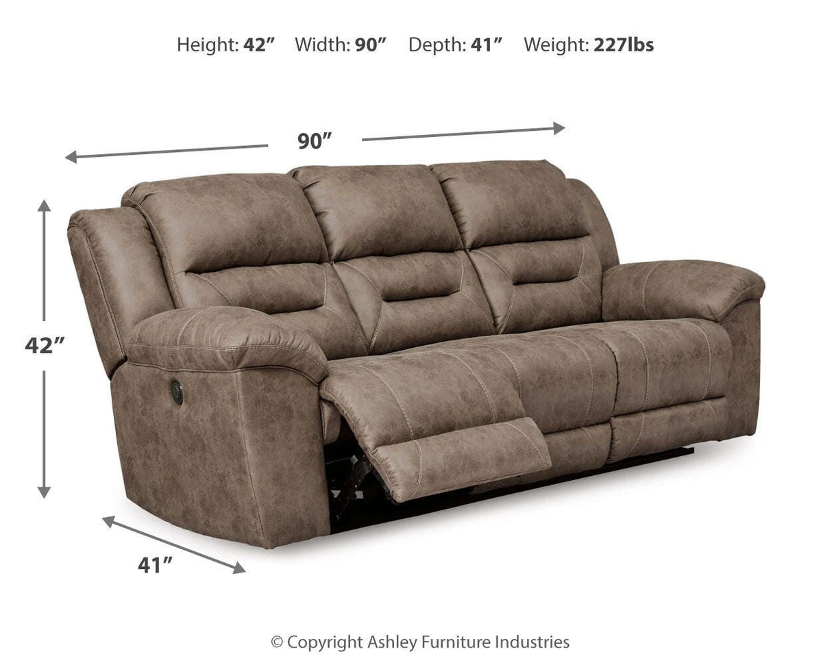 Stoneland Power Reclining Sofa, Loveseat and Recliner - 39905U5