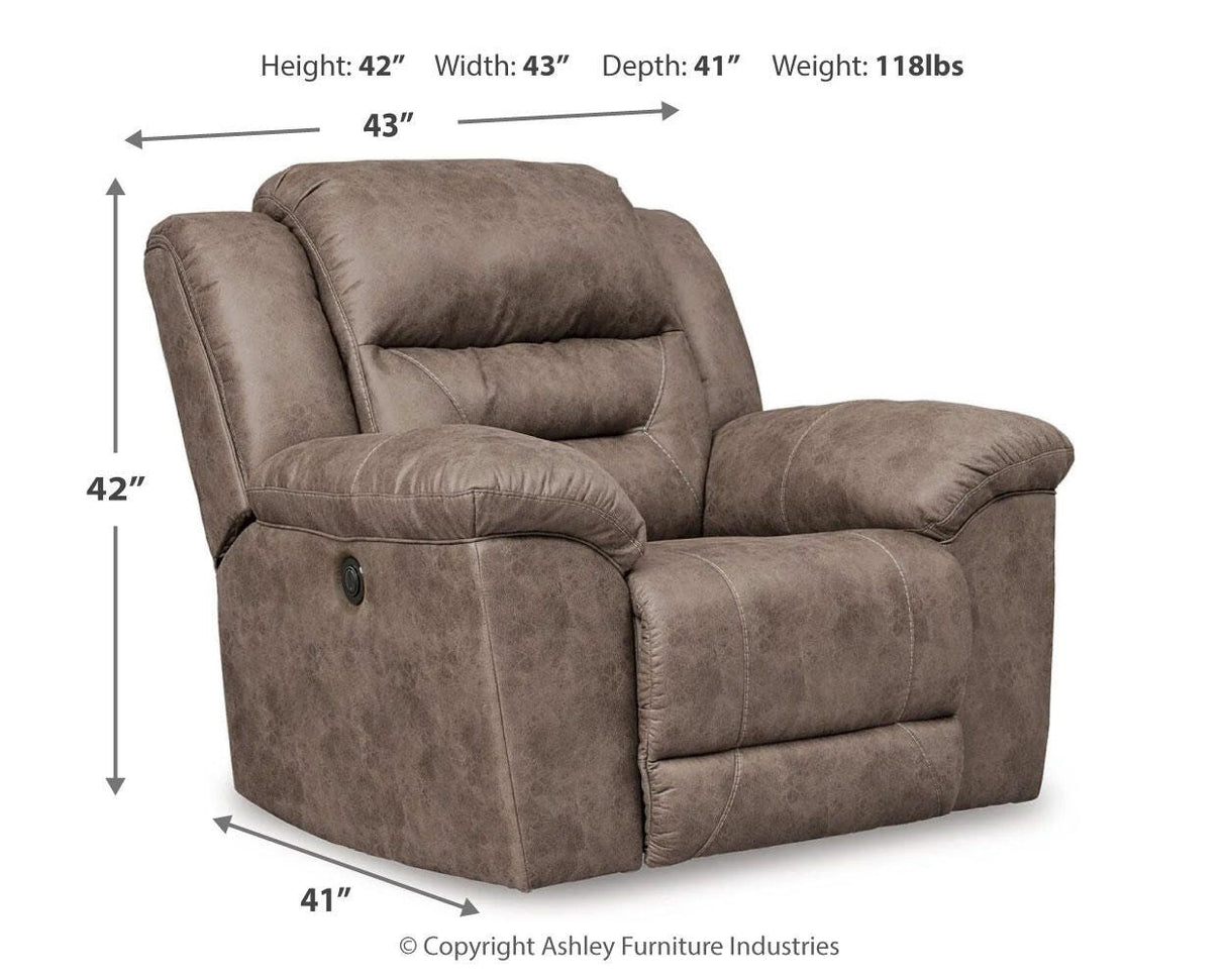 Stoneland Reclining Loveseat and Power Recliner - 39905U2