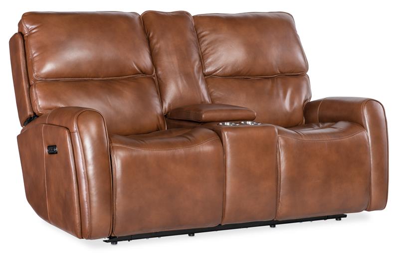 Crosby Zero Gravity Power Console Loveseat with Power Headrest and Lumbar - SS741-PHZL2C-080