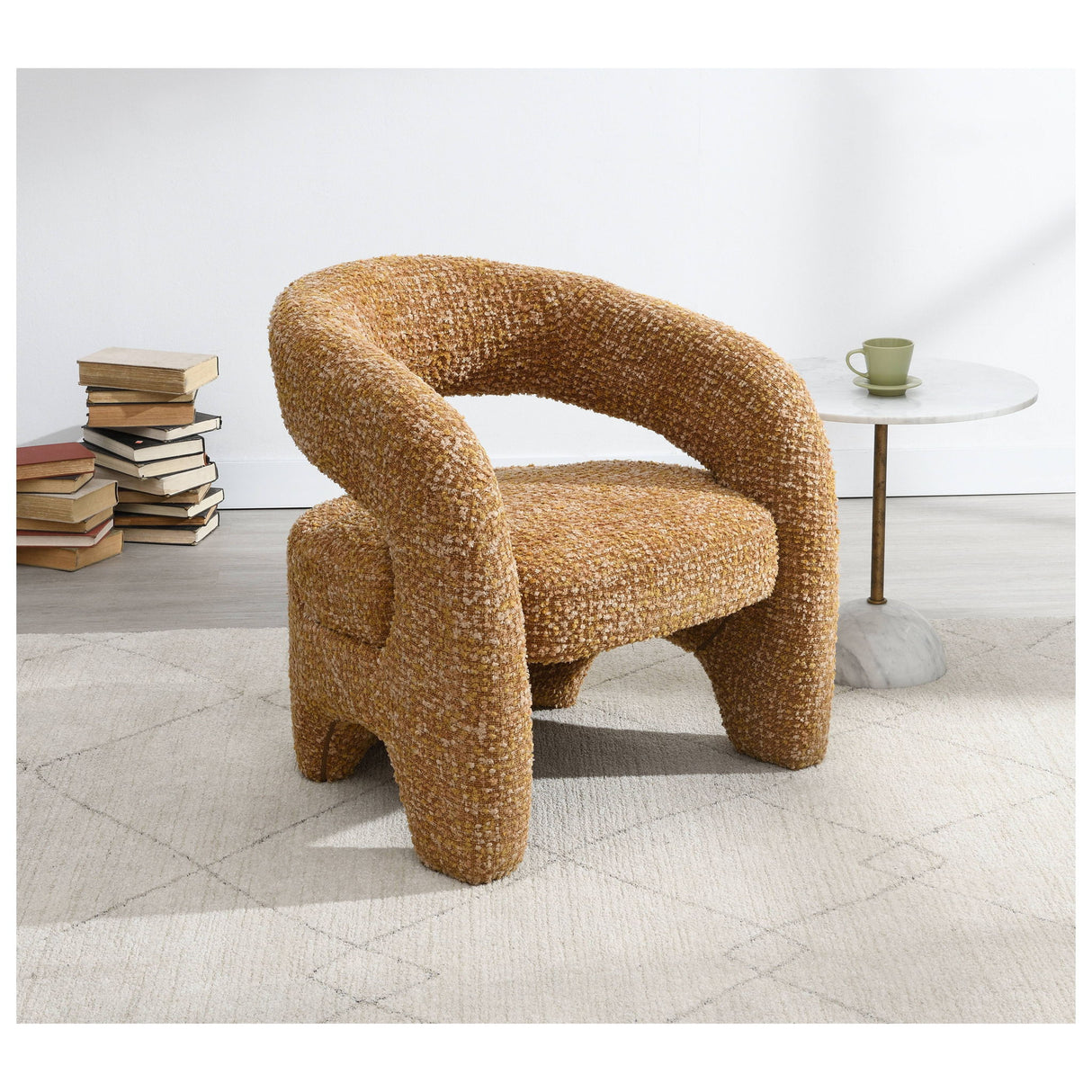 Pelia - Accent Chair - Orange