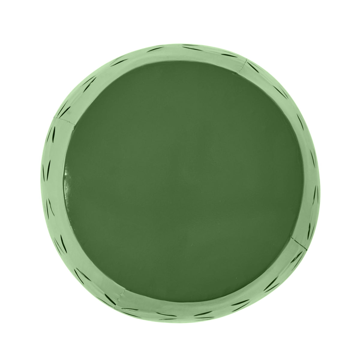 Outdoor Side Table With Barrel Shape