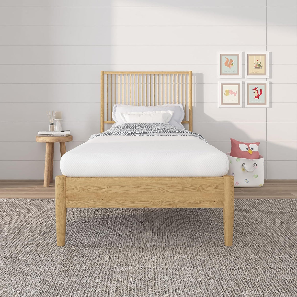 5" Memory Foam Mattress With Responsive Support And Breathable Cover