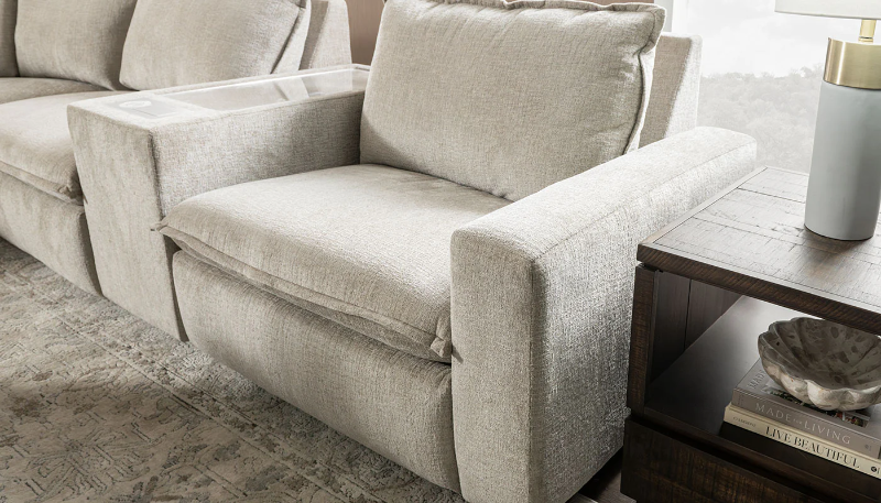 Z Loveshack 6-Piece Reclining Sectional W/ Console - LARDSLVS+WEDSLVST+CODSLVST+ARCDSLVSx2+RARDSLVS