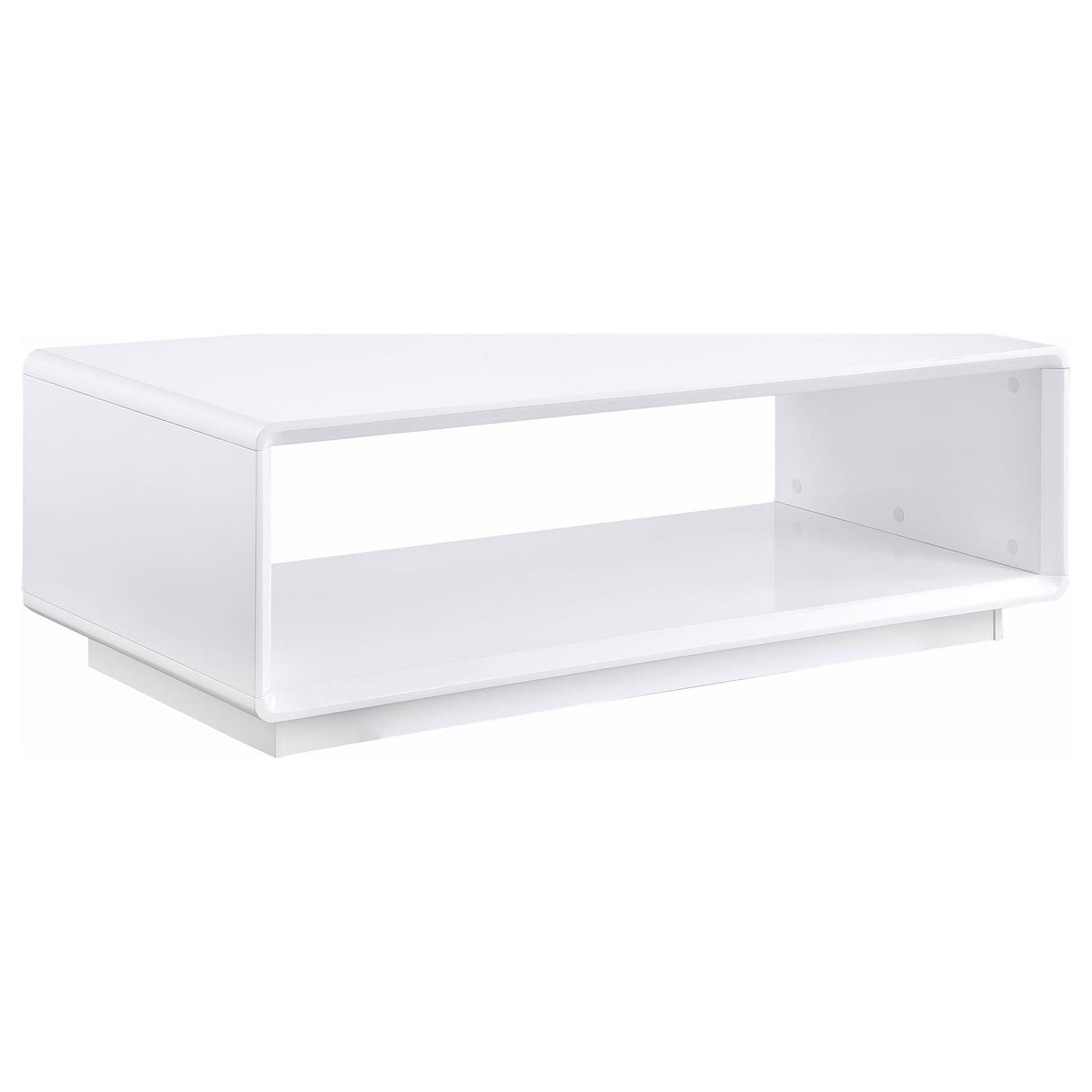 Fletcher - 2 Piece Coffee And End Table Set - Gloss White