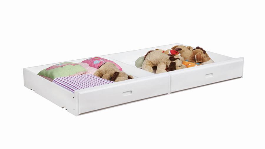 Chapman Wood Storage Trundle White - 400323
