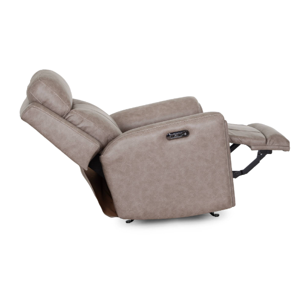 FRANK ARGENT GRAY FABRIC RECLINER - FRANK 4730 3429-22 ARGENT GRAY FABRIC RECLINER