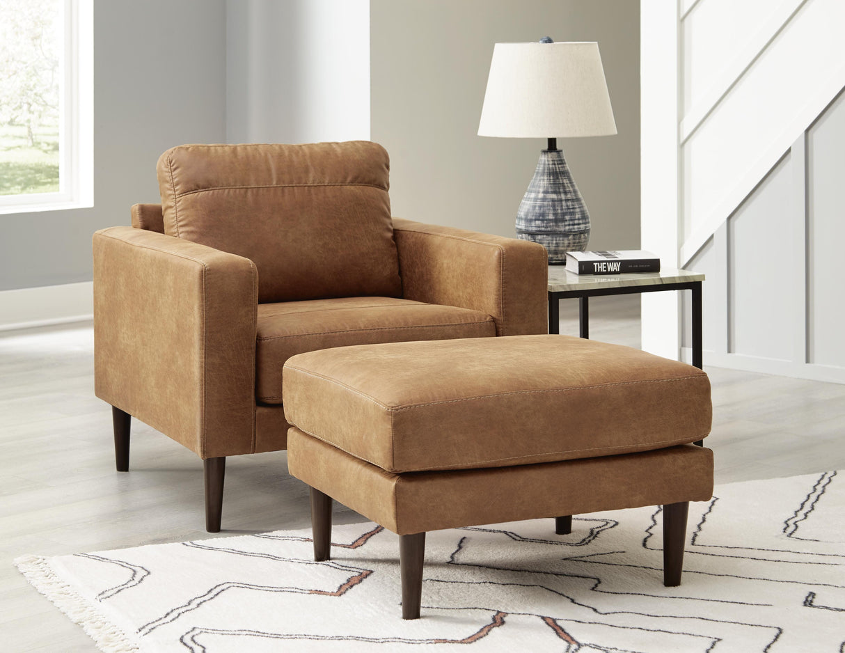 Telora Chair and Ottoman - 41002U2