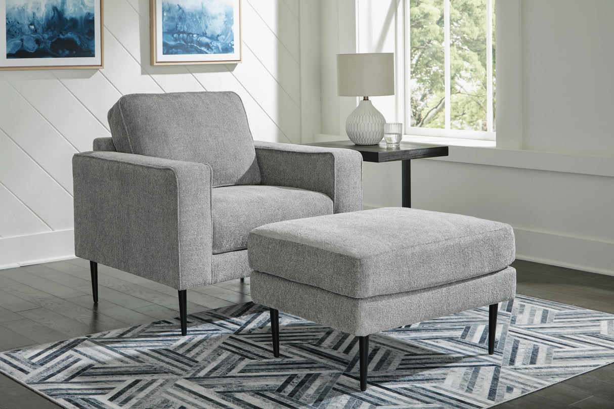 Hazela Chair and Ottoman - 41102U1