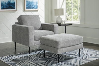 Hazela Chair and Ottoman - 41102U1