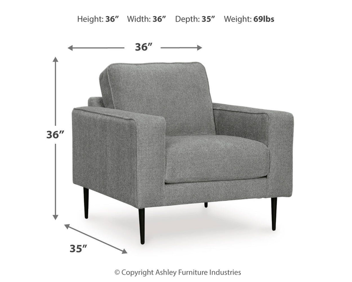 Hazela Chair and Ottoman - 41102U1