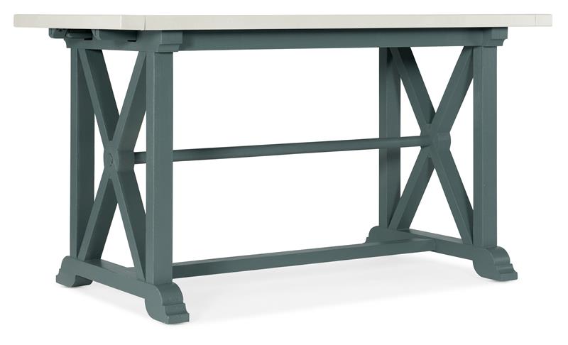 Serenity Piers Friendship Table with 2-12in Leaves - 6350-75206-46