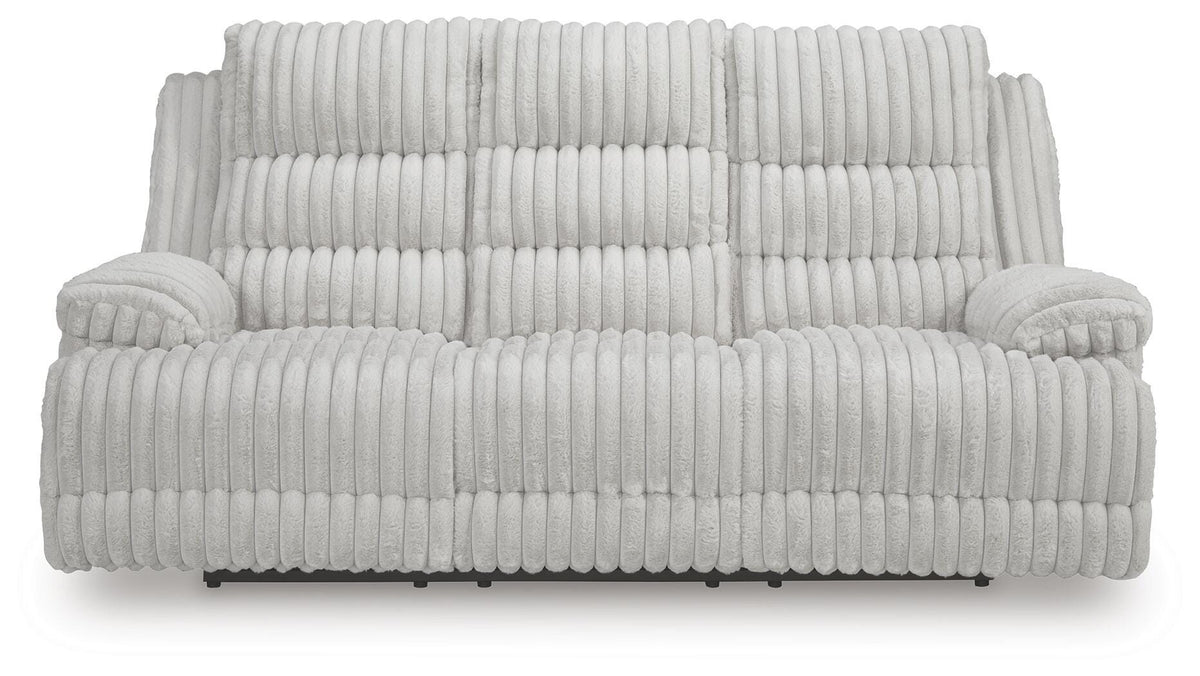 Rhines Falls Power Reclining Sofa with Drop Down Table - PC4280499