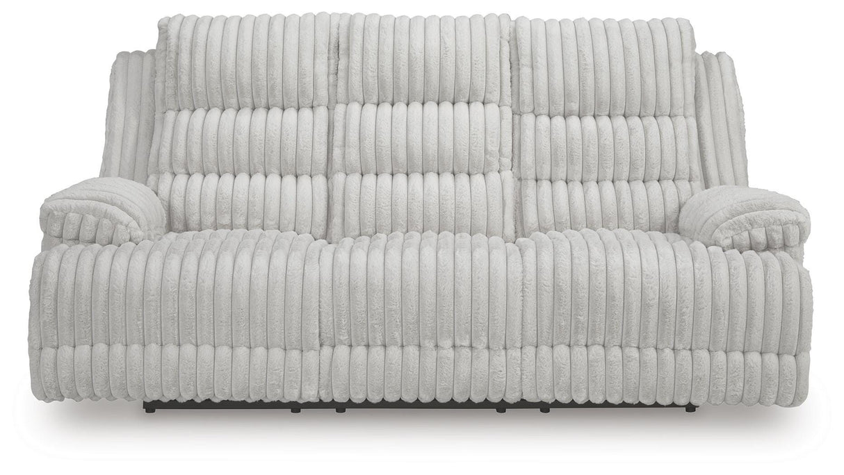 Rhines Falls Power Reclining Sofa with Drop Down Table - PC4280499