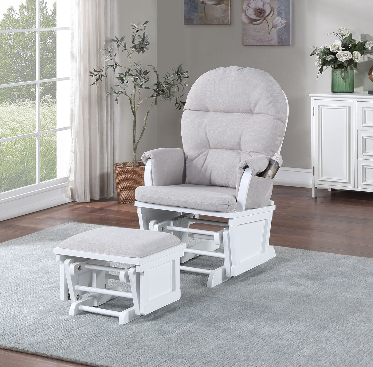 Madison - Glider & Ottoman - Base