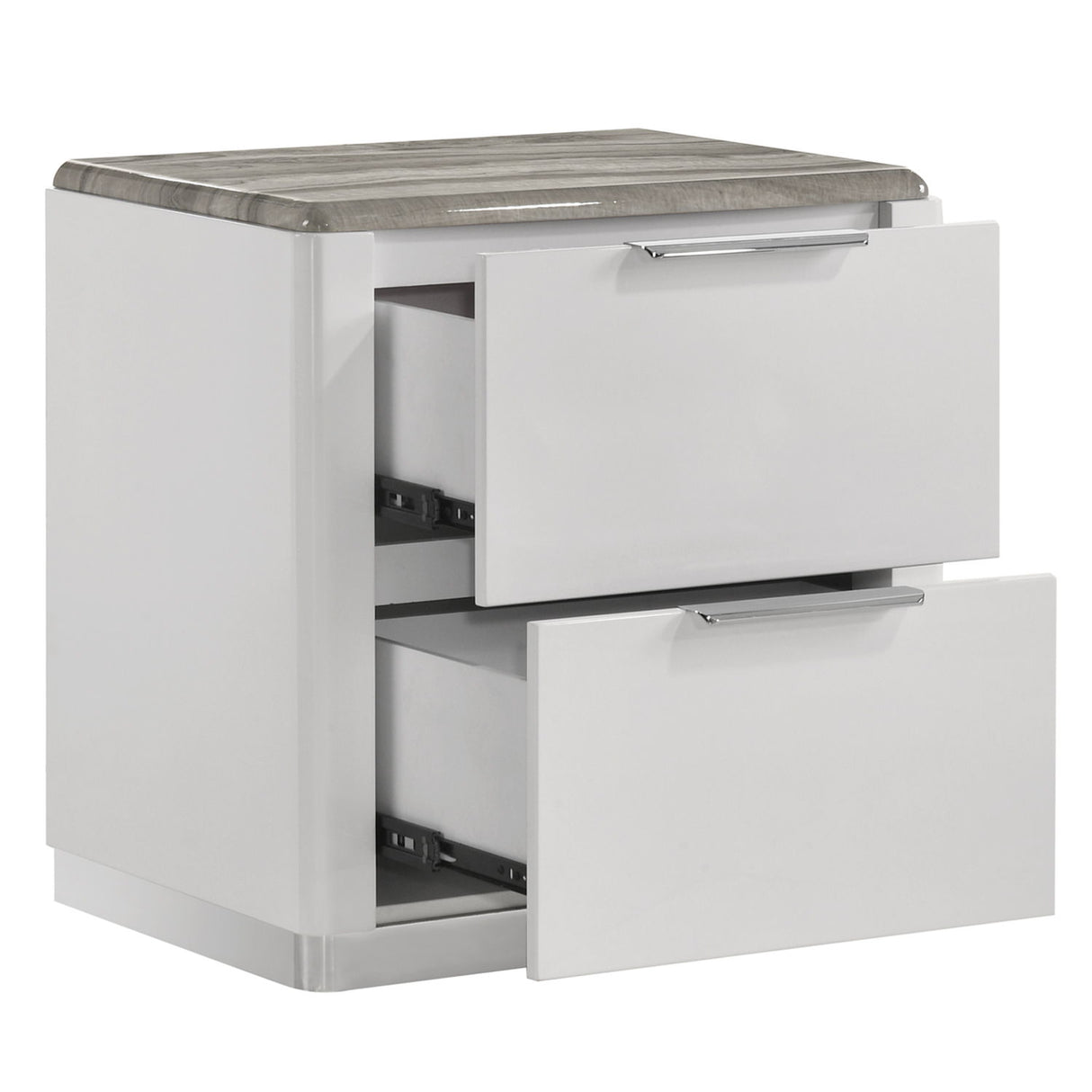 Jazz - 2 Drawer Nightstand - White