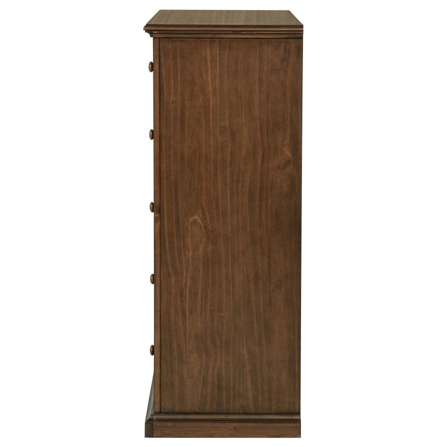 Sumerlin 6-drawer Bedroom Chest of Drawers Medium Brown - 460595WAL