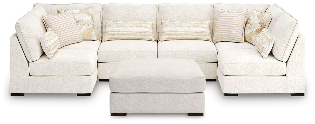 Donelson Creek 4-Piece Sectional and Ottoman - 48002U3