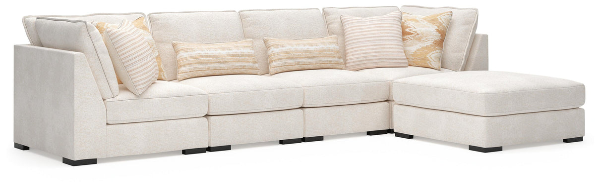 Donelson Creek 4-Piece Sectional and Ottoman - 48002U1
