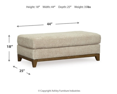Parklynn Oversized Chair and Ottoman - 48902U2