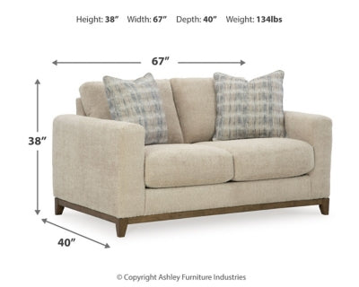 Parklynn Sofa, Loveseat, Oversized Chair and Ottoman - 48902U3
