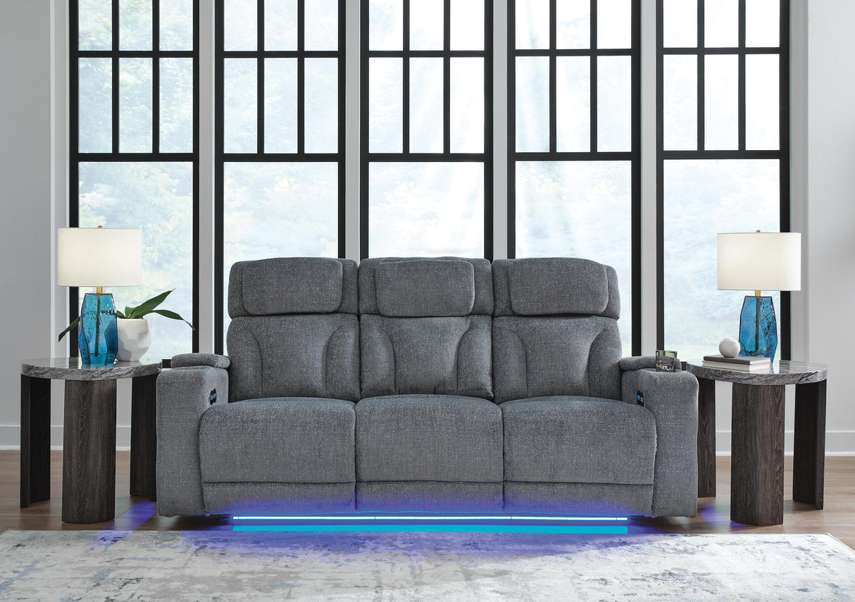 Studio Cave Power Reclining Sofa and Loveseat - PC49802U1