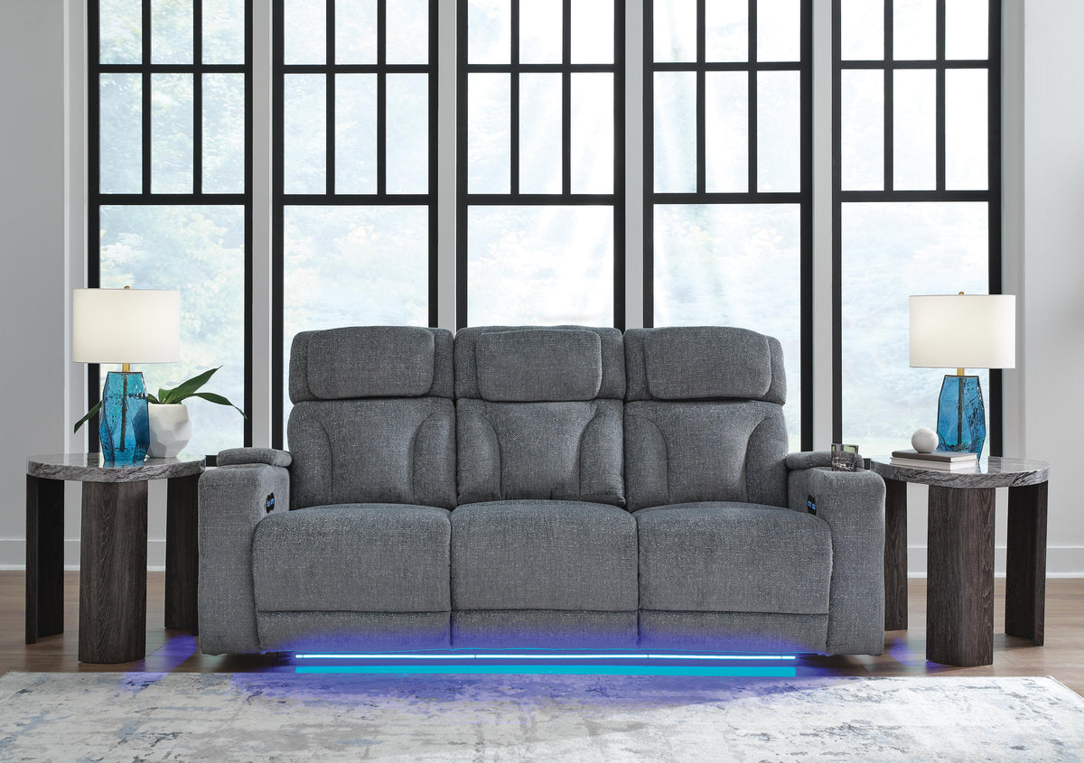 Studio Cave Power Reclining Sofa and Loveseat - PC49802U1