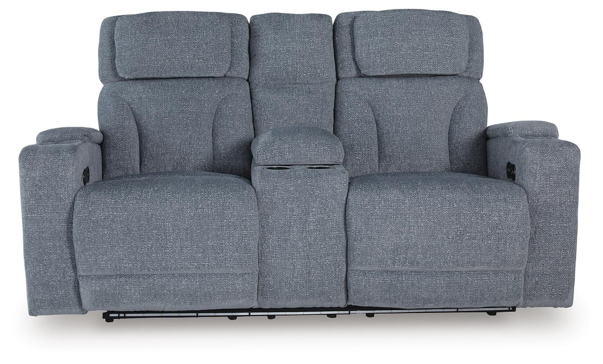 Studio Cave Power Reclining Sofa and Loveseat - PC49802U1
