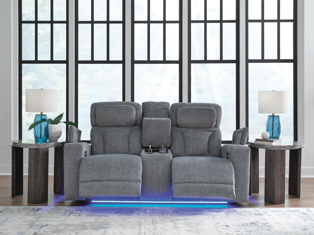 Studio Cave Power Reclining Loveseat with Console - PC4980218
