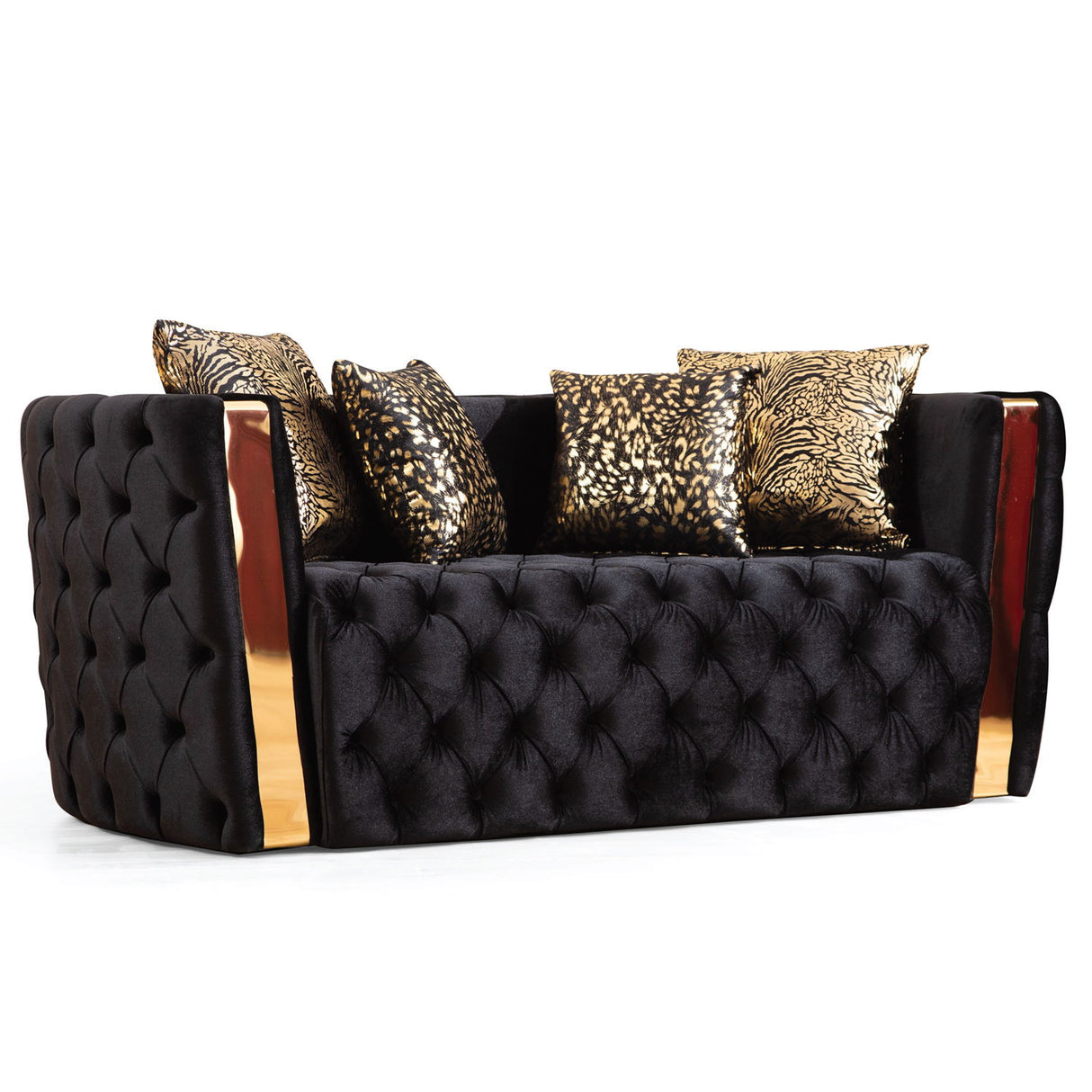 Naomi - Button Tufted Loveseat