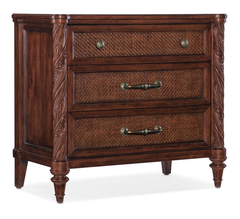 Charleston Three-Drawer Nightstand - 6750-90316-85