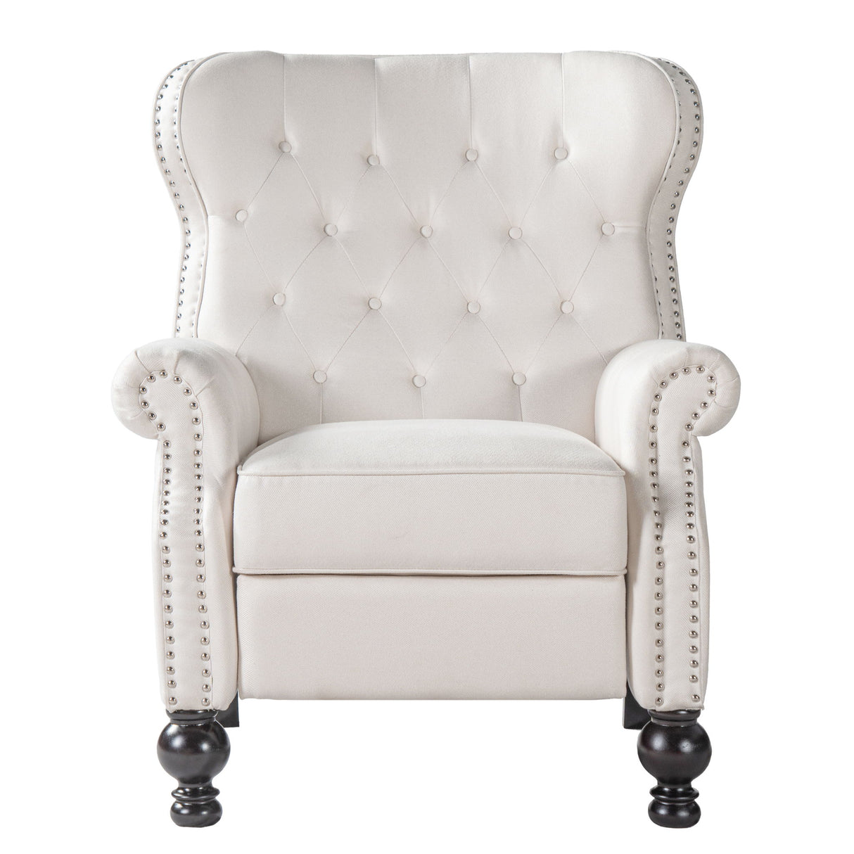 Modern Manual Push Back Recliner Chair