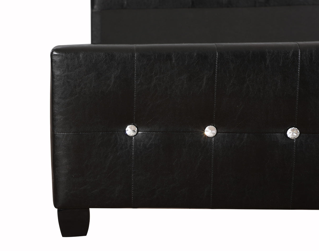Queen Bed For All Styles - Black