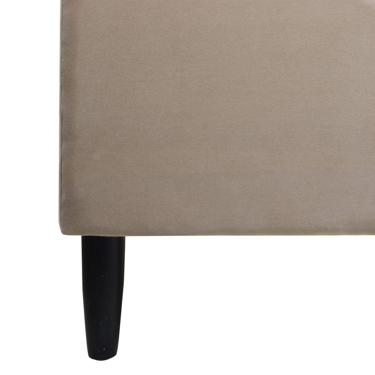 Aspen - Vertical Tufted Headboard Platform Bed
