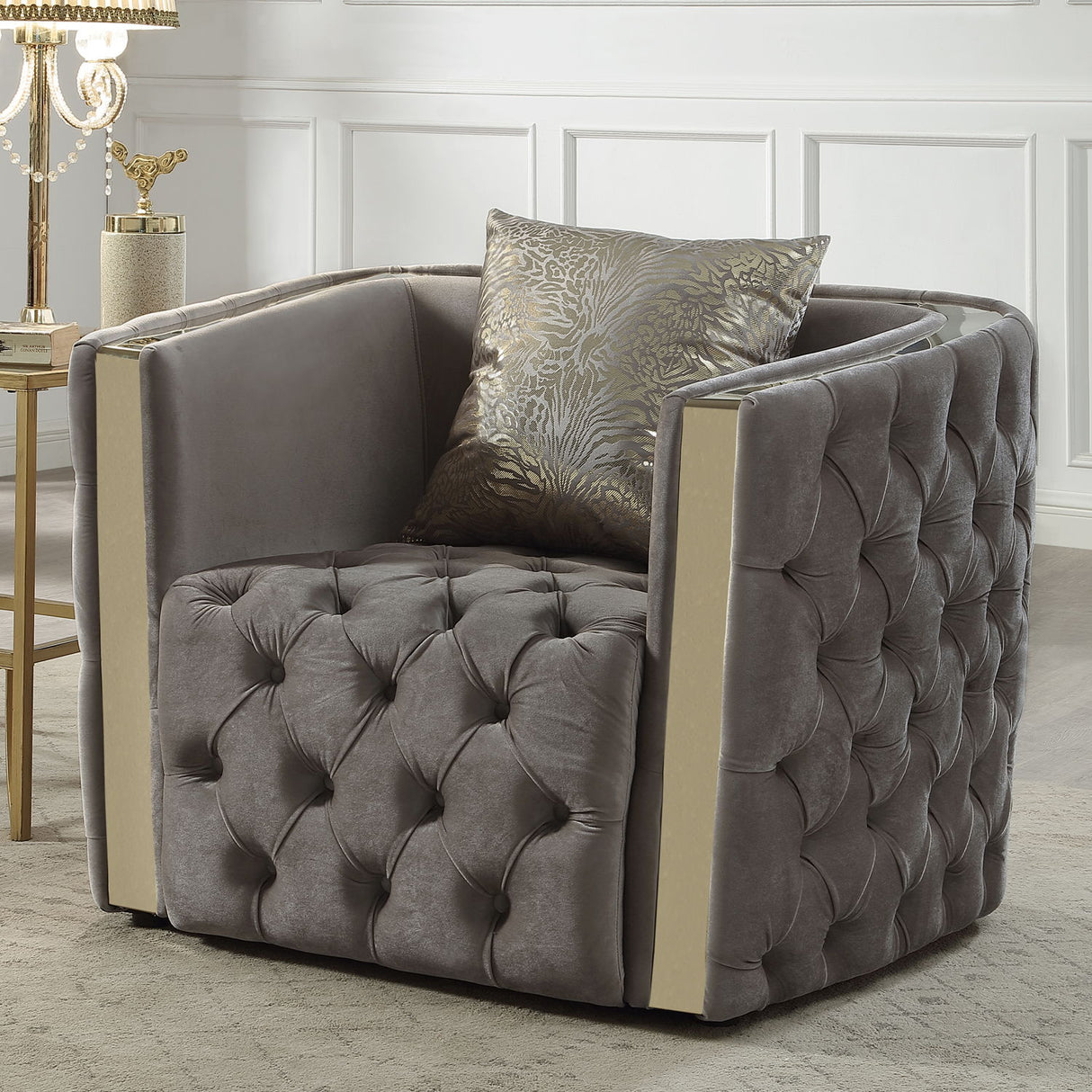 Naomi - Button Tufted Chair