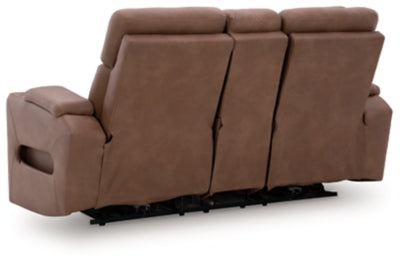 Clean-Slate Power Reclining Loveseat with Console - PC5010118