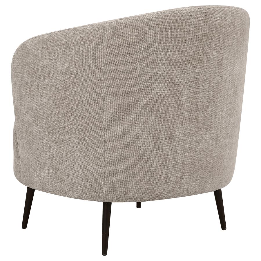 Ellorie 3-piece Upholstered Curved Sofa Set Beige - 504837-S3