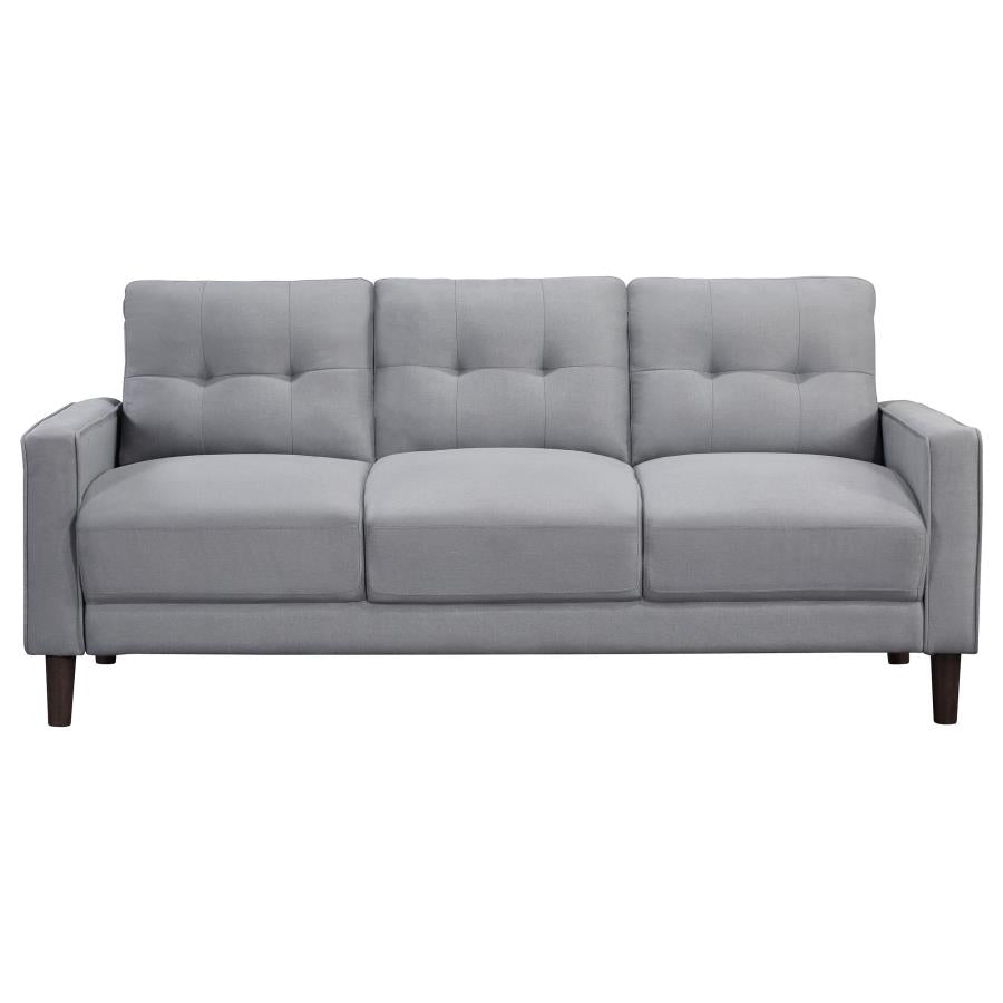 Bowen Upholstered Track Arm Tufted Sofa Grey - 506781